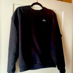 Alo black sweater size XS